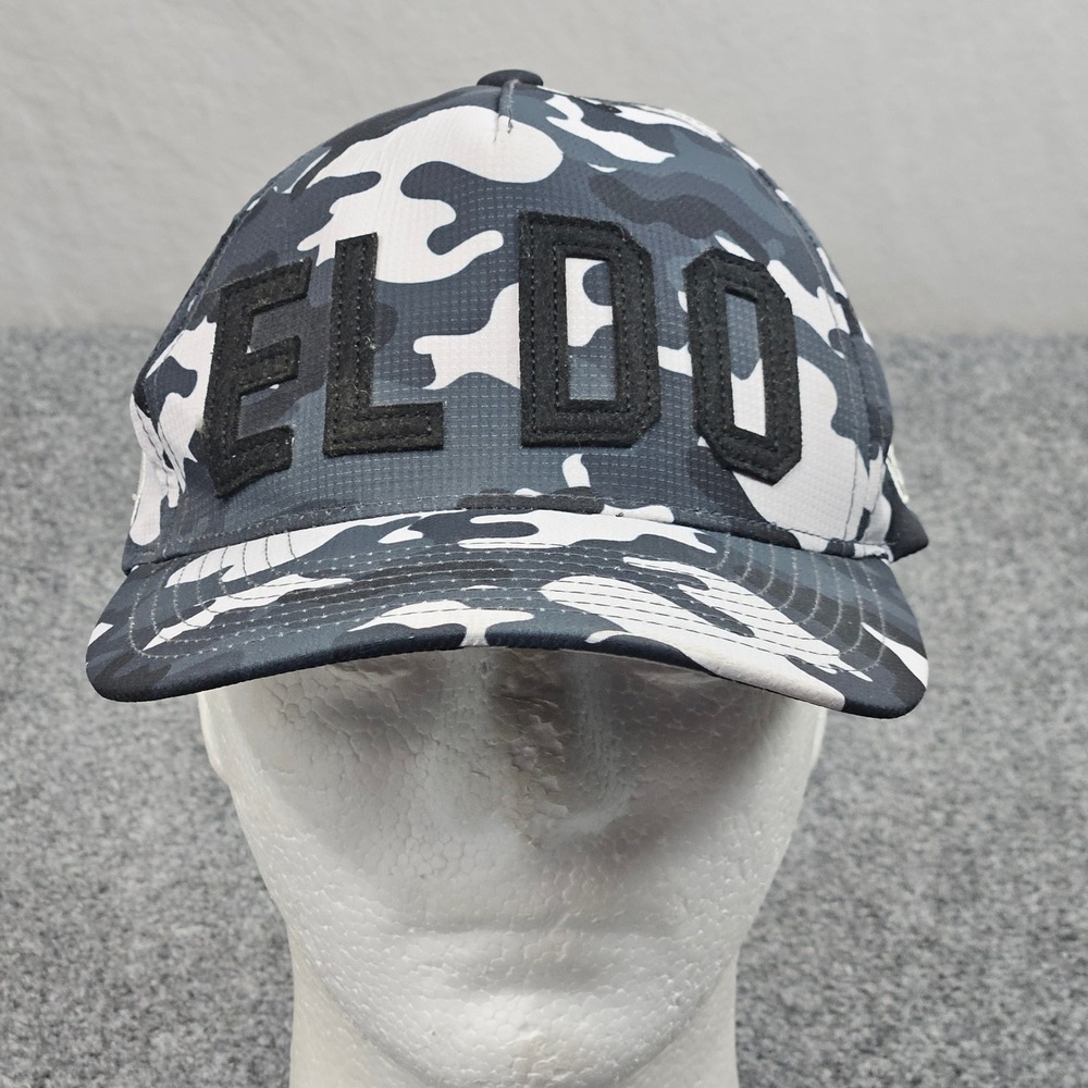 G/Fore Camo Snapback Hat Gray Black Golf Streetwear Sporty Golfwear Outdoor